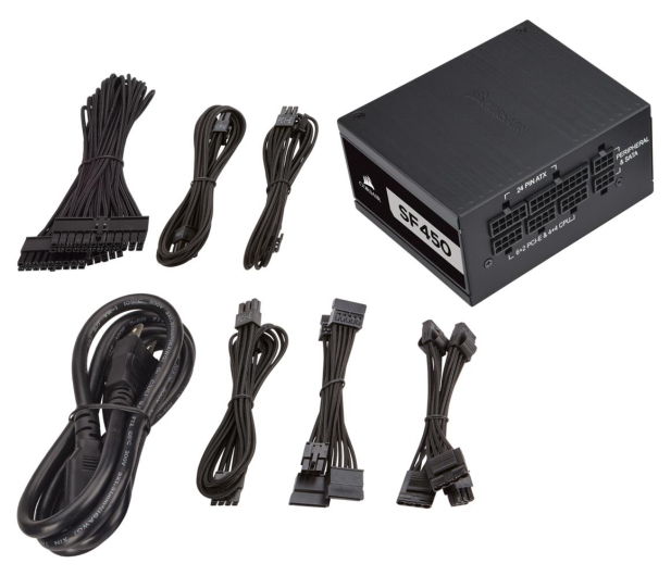 CORSAIR SF450 Seria SF 450W 80 PLUS Platinum High Performance SFX CP-9020181-EU - 575663 - zdjęcie 8